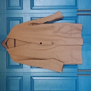 Adam Et Ropé Japanese Unlined Wool Coat Large